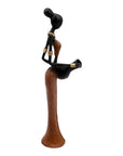 Bronze Mohamadi Dermé 20 cm marron n°1 