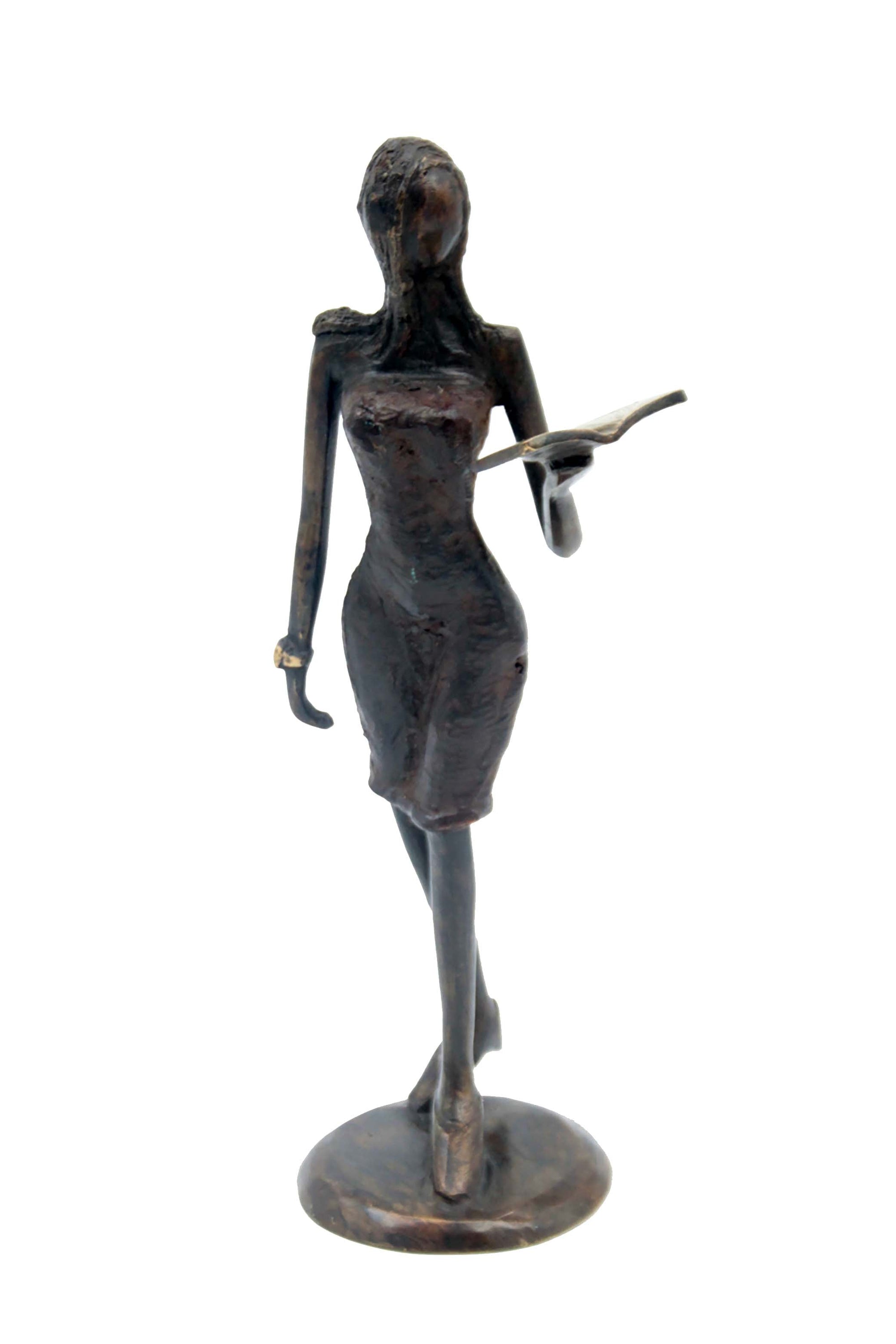 Bronze 30 cm marron n°5 Bronzes d'Afrique