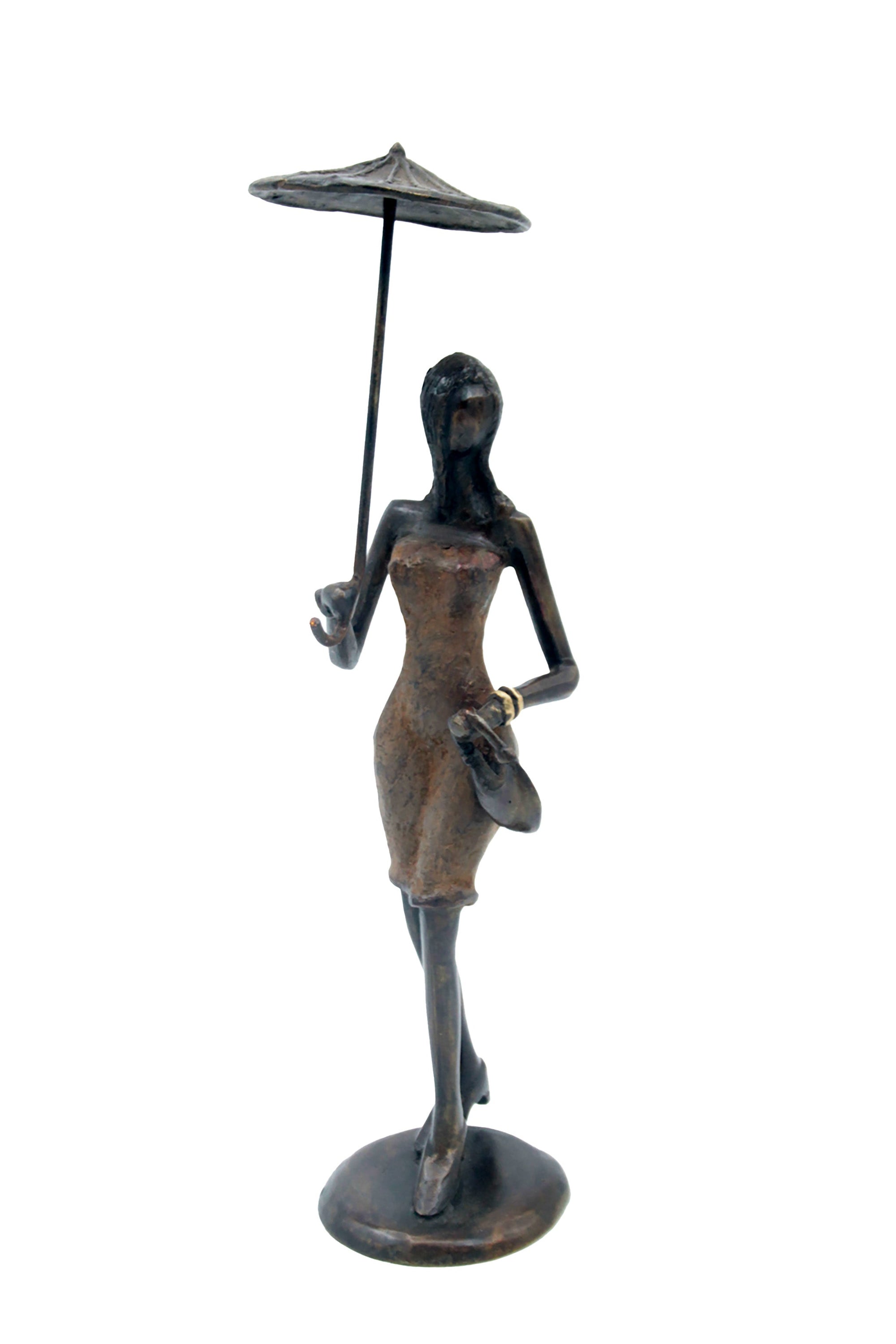 Bronze 30 cm marron n°7 Bronzes d'Afrique