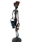 Bronze 35 cm marron n°4 Bronzes d'Afrique