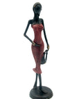 Bronze 40 cm rouge n°2 Bronzes d'Afrique