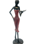 Bronze 40 cm rouge n°3 Bronzes d'Afrique