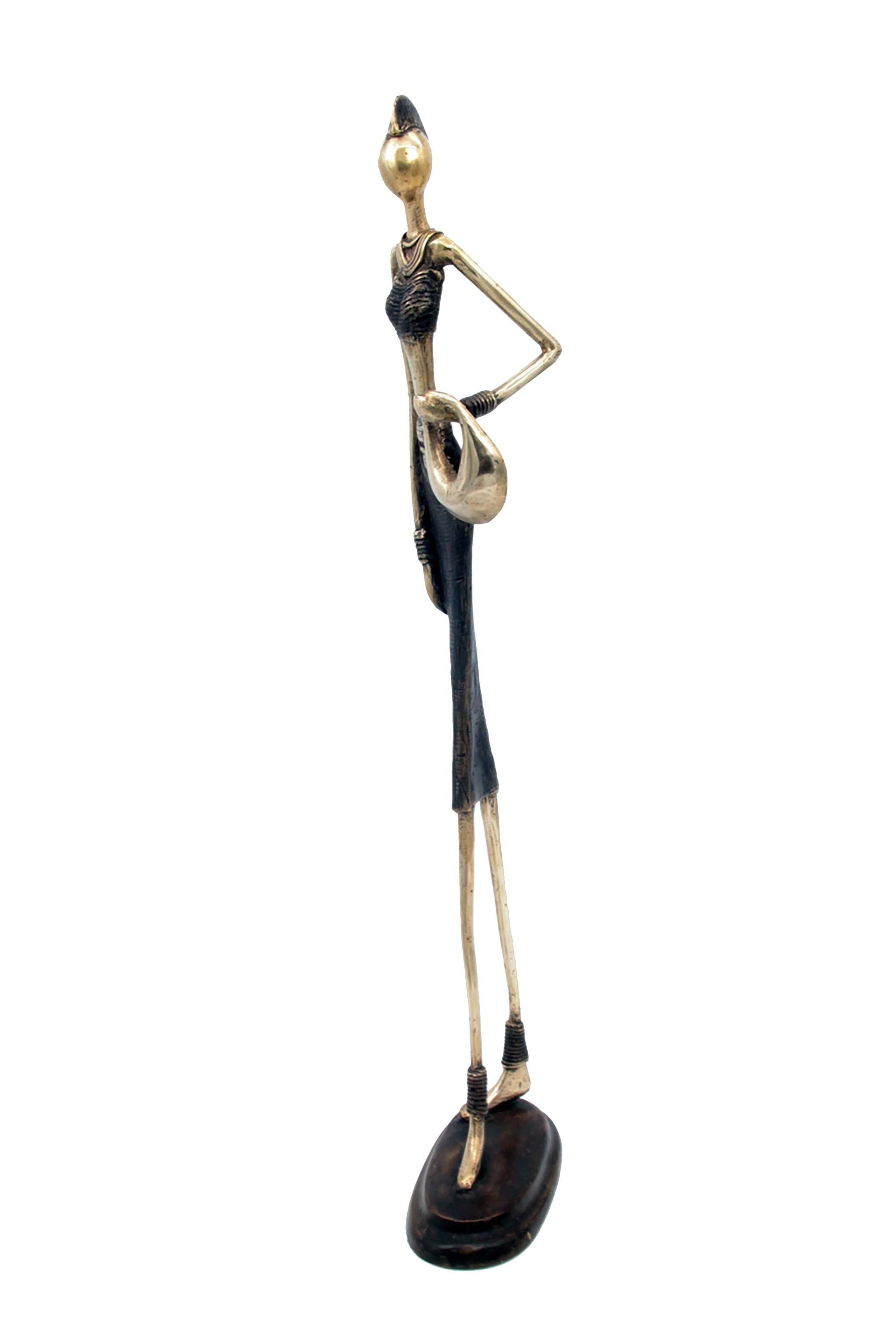 Bronze 55 cm doré n°9 Bronzes d'Afrique
