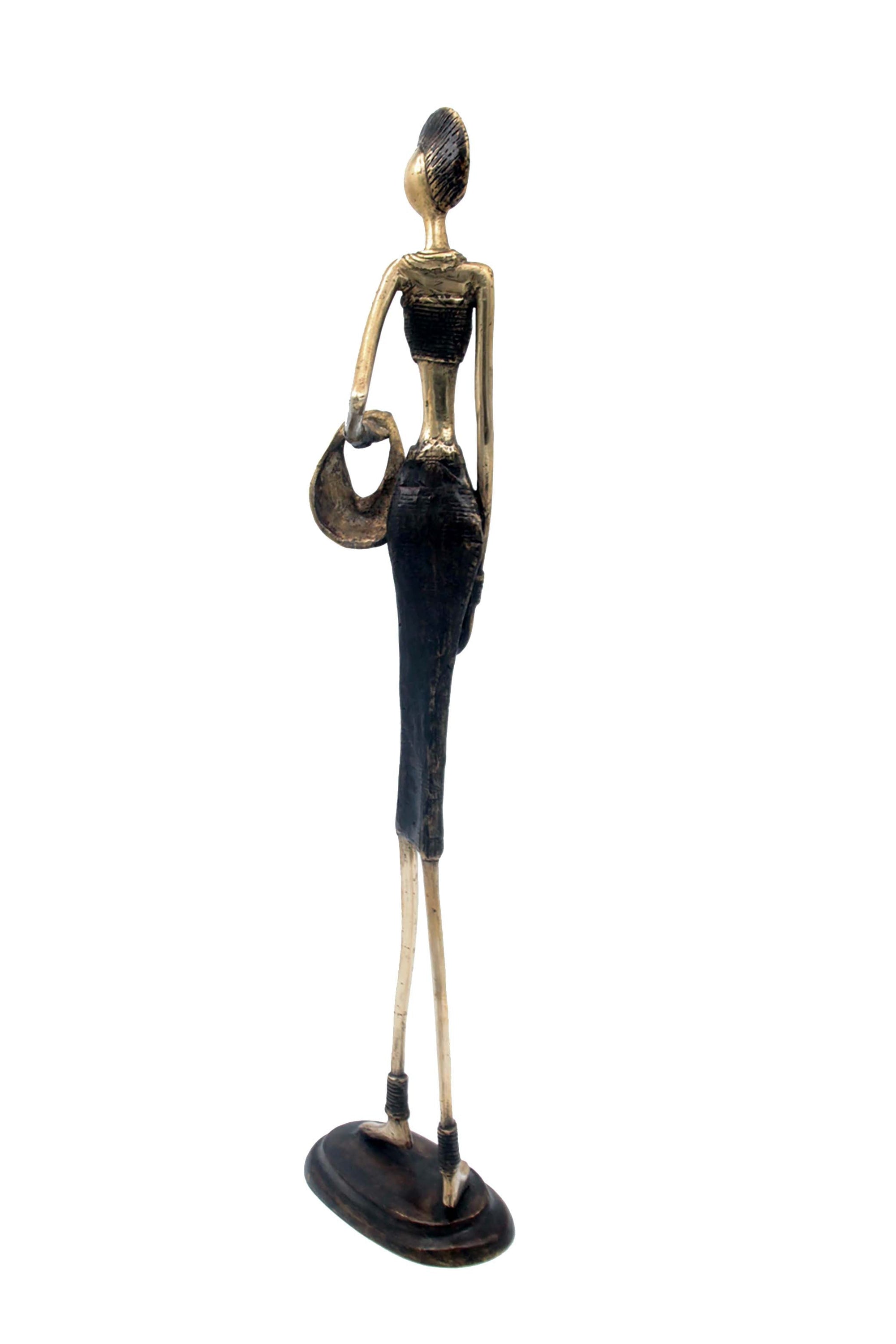 Bronze 55 cm doré n°9 Bronzes d'Afrique