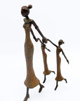 Bronze Mohamadi Dermé 30 cm marron n°6 Bronzes d'Afrique