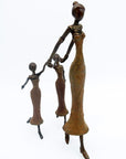 Bronze Mohamadi Dermé 30 cm marron n°6 Bronzes d'Afrique