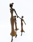 Bronze Mohamadi Dermé 30 cm marron n°6 Bronzes d'Afrique