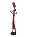 Bronze 55 cm rouge n°2 
