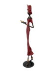 Bronze 55 cm rouge n°2 