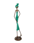Bronze 55 cm turquoise n°3 