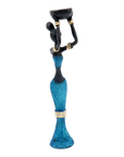 Bronze Mohamadi Dermé 20 cm bleu n°1 