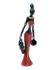 Bronze Mohamadi Dermé 20 cm rouge n°5 