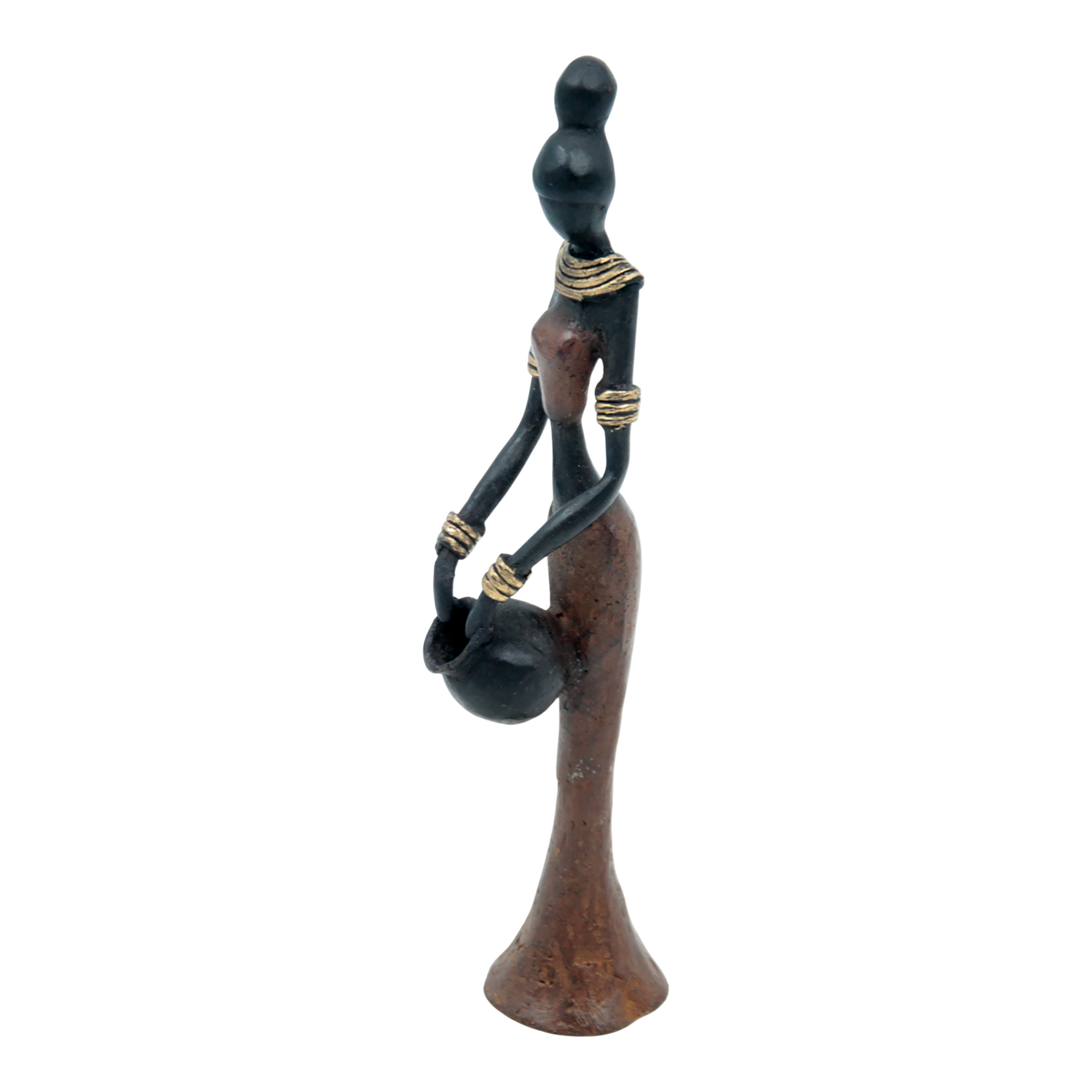 Bronze Mohamadi Dermé 20 cm marron n°7 