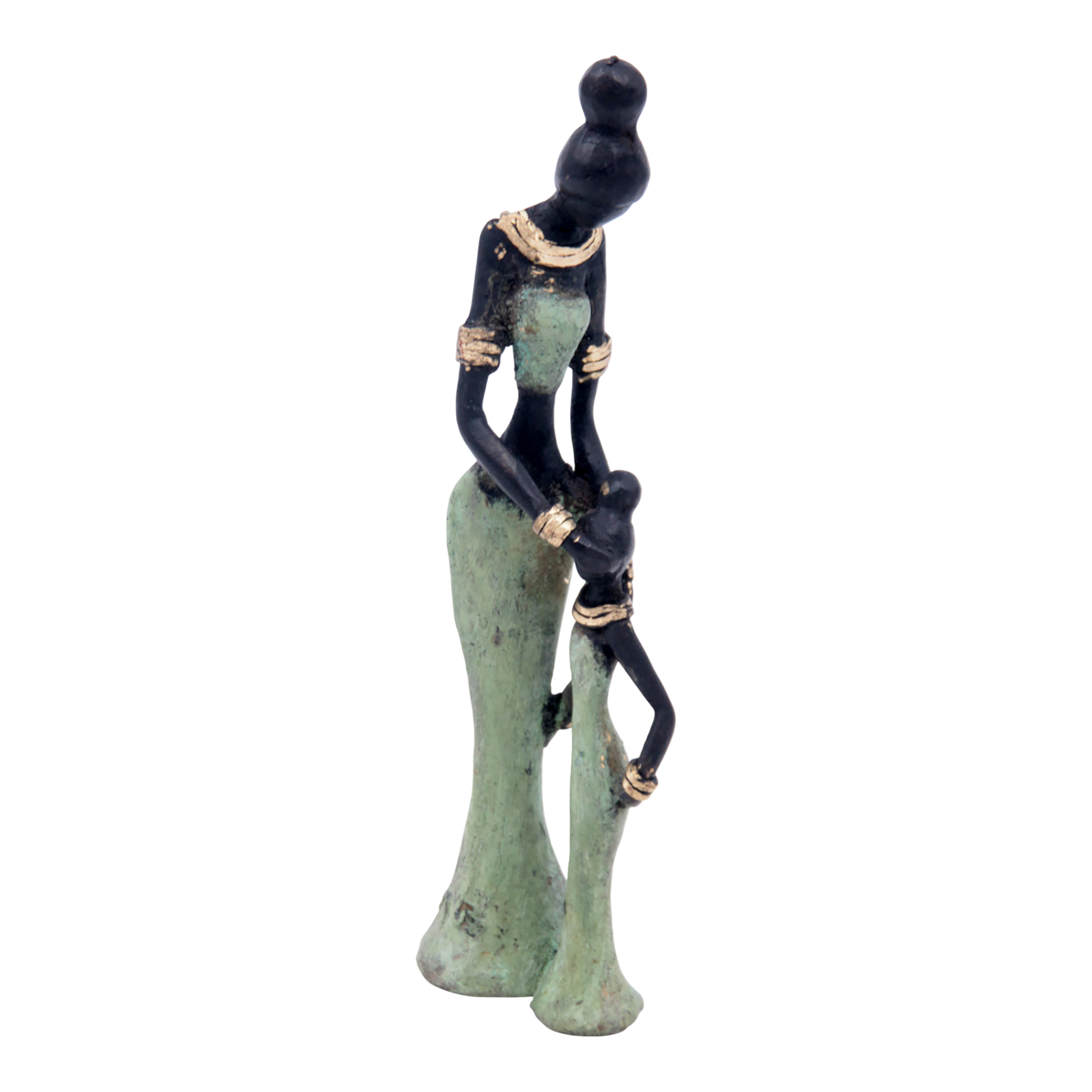 Bronze Mohamadi Dermé 20 cm vert n°1 