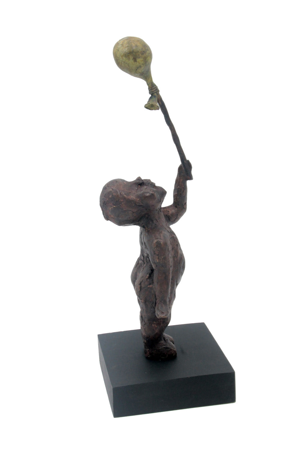 Bronze Ballon 38 cm marron n°3 Bronzes d'Afrique