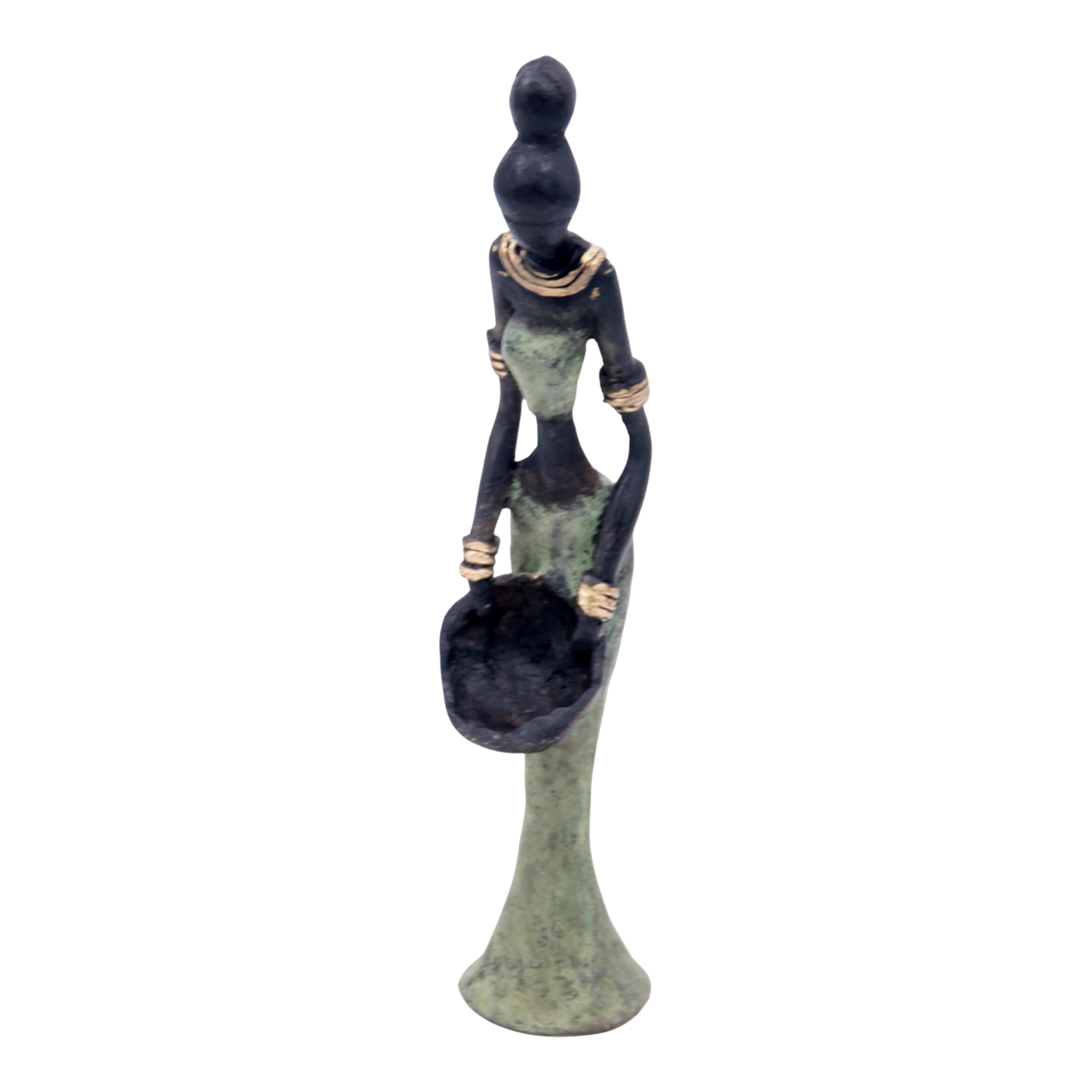 Bronze Mohamadi Dermé 20 cm vert n°3 