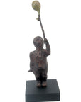 Bronze Ballon 38 cm marron n°3 Bronzes d'Afrique