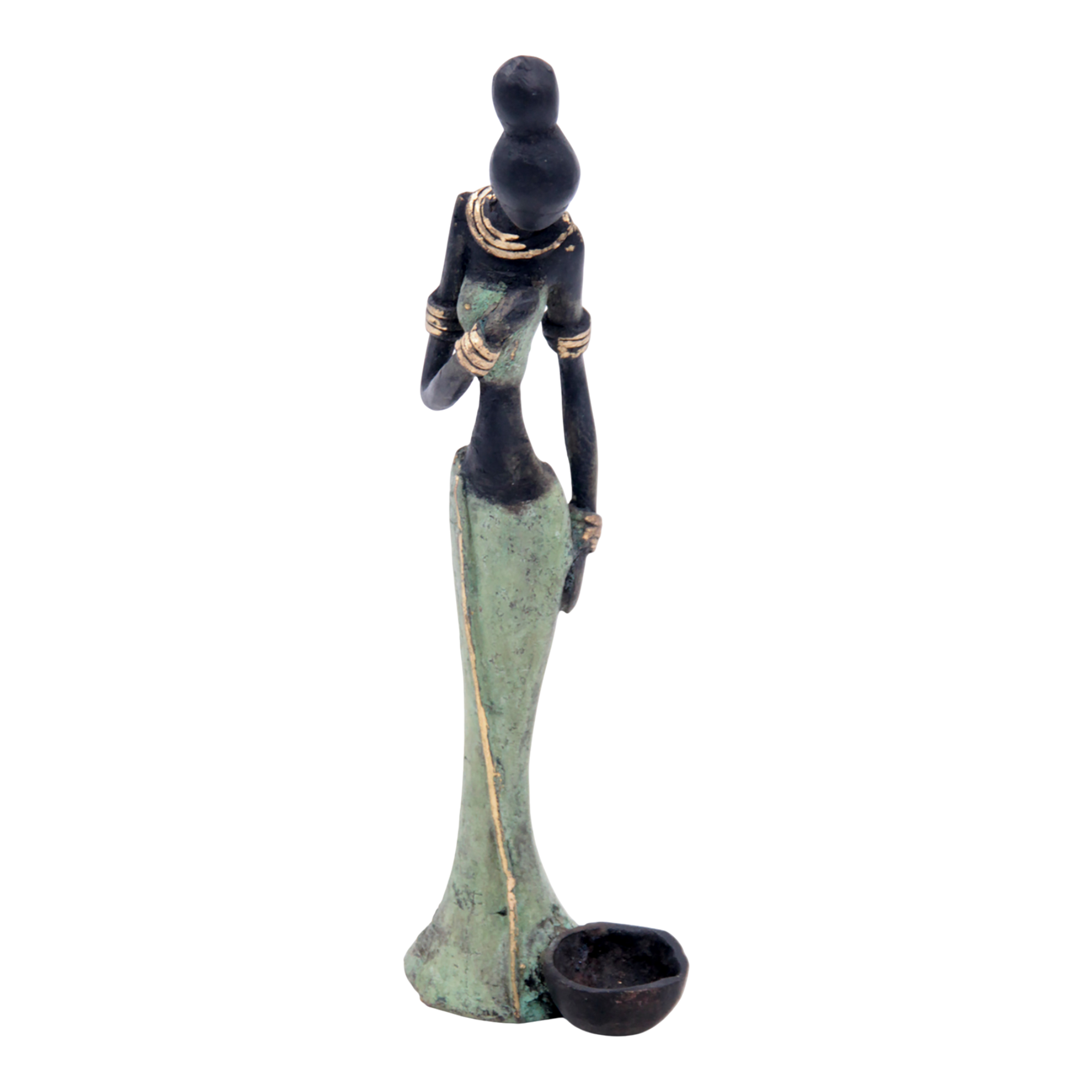 Bronze Mohamadi Dermé 20 cm vert n°5 