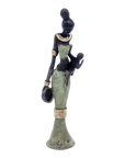 Bronze Mohamadi Dermé 20 cm vert n°8 