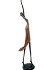 Bronze danseuse 55 cm marron n°1 Bronzes d'Afrique