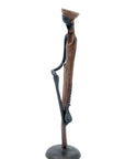 Abdoulaye's bronze 25cm brown n°1 