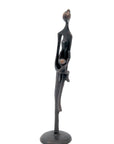 Abdoulaye's bronze 25cm black n°2 