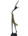 Bronze danseuse 55 cm vert n°1 Bronzes d'Afrique