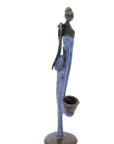 Abdoulaye's bronze 25cm purple n°3 