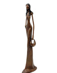 Bronze Issouf sans socle 55 cm marron n°1 Bronzes d'Afrique