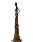 Bronze Issouf sans socle 55 cm marron n°1 Bronzes d'Afrique