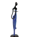 Abdoulaye's bronze 25cm purple n°7 