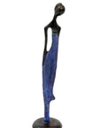Abdoulaye's bronze 25cm purple n°11 