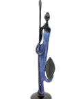 Abdoulaye's bronze 25cm purple n°12 