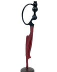 Abdoulaye's bronze 25cm red n°10 
