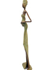 Bronze Issouf 55 cm vert n°1 Bronzes d'Afrique