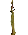 Bronze Issouf 55 cm vert n°1 Bronzes d'Afrique
