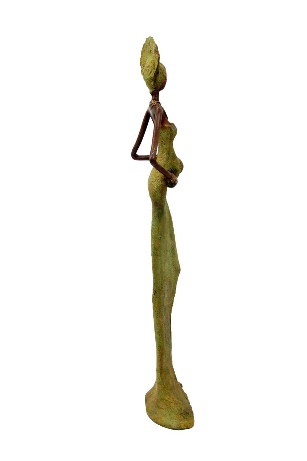 Bronze Issouf 55 cm vert n°1 Bronzes d'Afrique