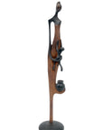 Bronze d'Abdoulaye 35cm marron n°1 