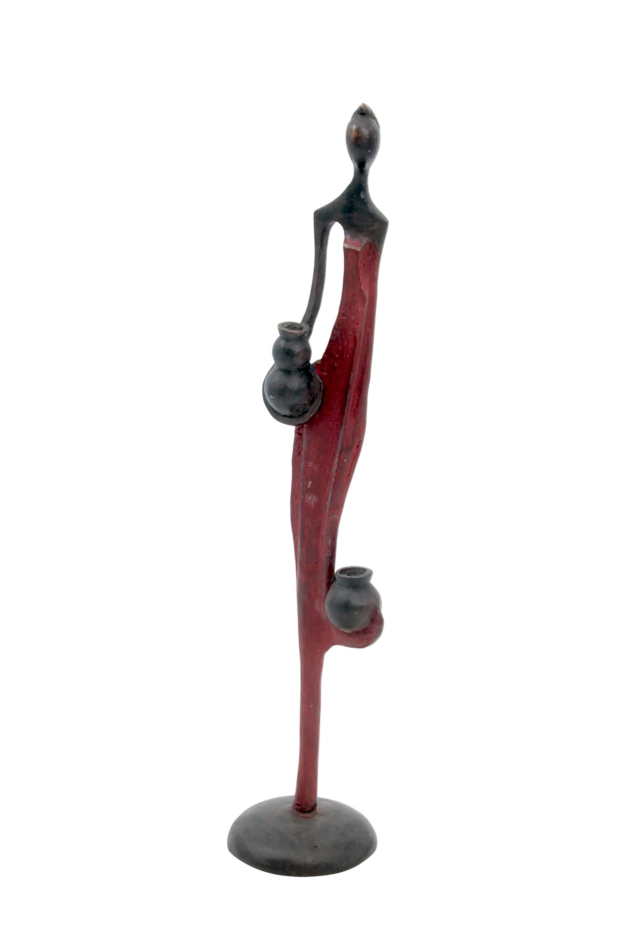 Bronze d'Abdoulaye 35cm rouge n°3 