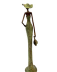 Bronze Issouf 55 cm vert n°4 Bronzes d'Afrique