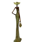 Bronze Issouf 55 cm vert n°4 Bronzes d'Afrique