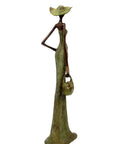 Bronze Issouf 55 cm vert n°4 Bronzes d'Afrique
