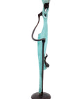 Bronze d'Abdoulaye 35cm turquoise n°1 