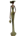 Bronze Issouf 55 cm vert n°4 Bronzes d'Afrique