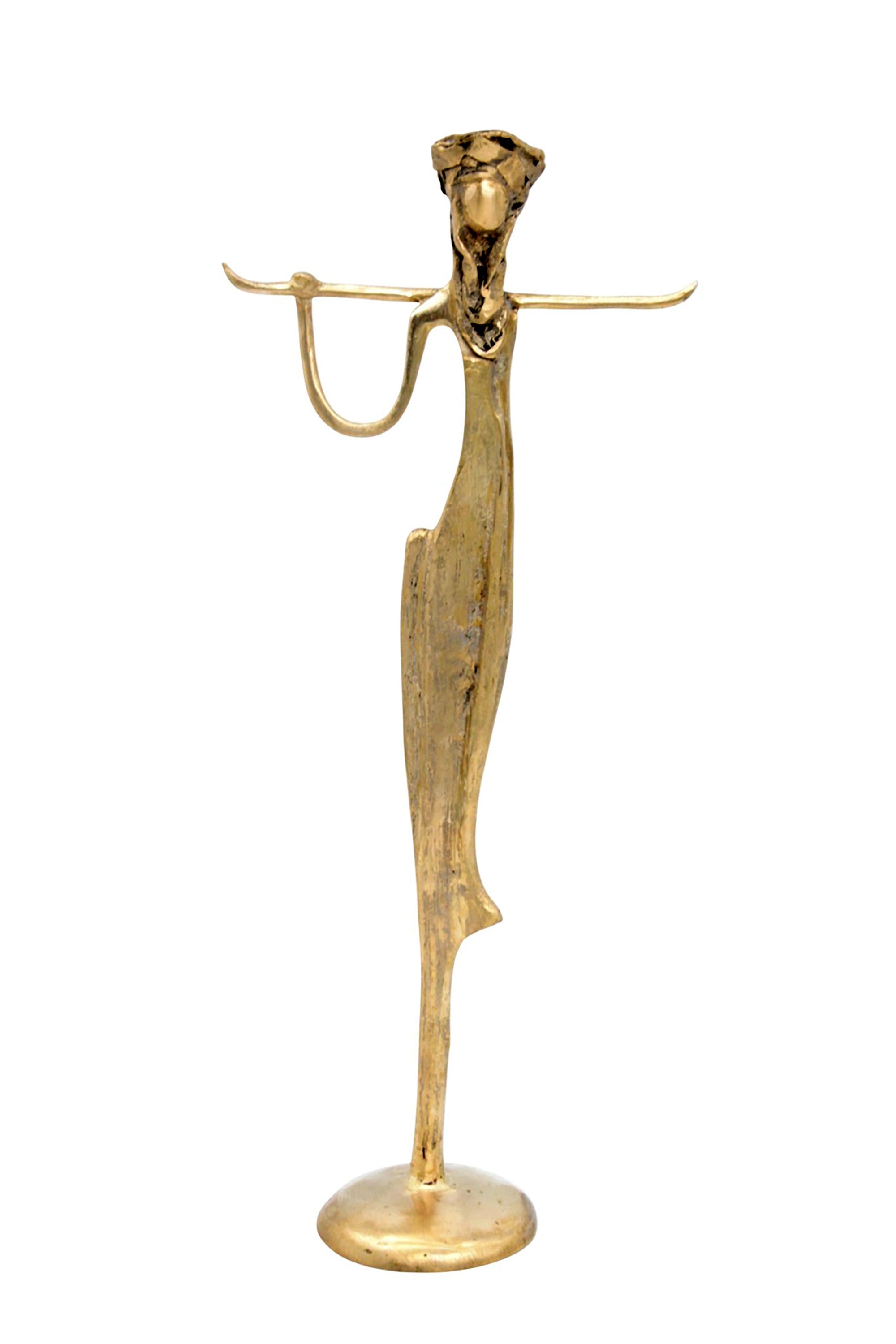 Bronze d'Abdoulaye 35cm gold n°2 