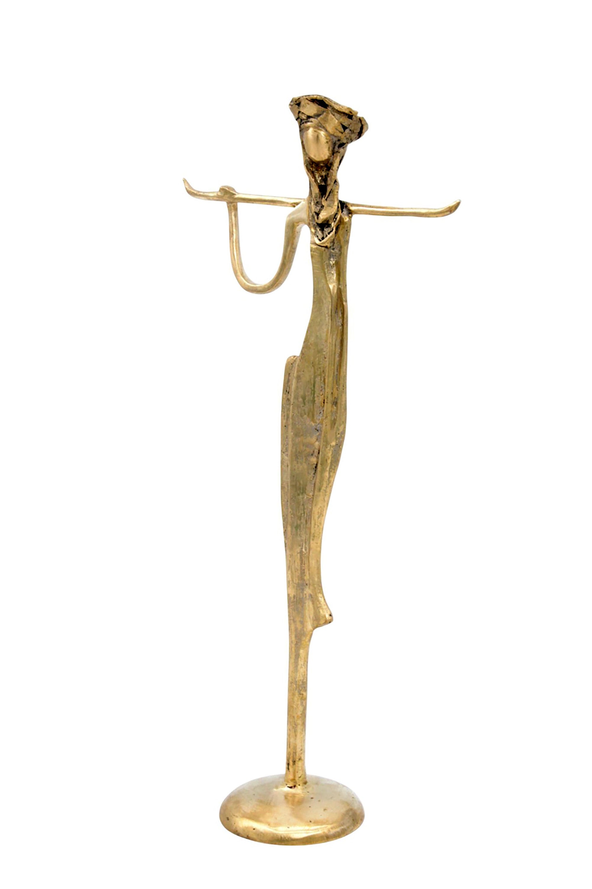 Bronze d'Abdoulaye 35cm gold n°2 