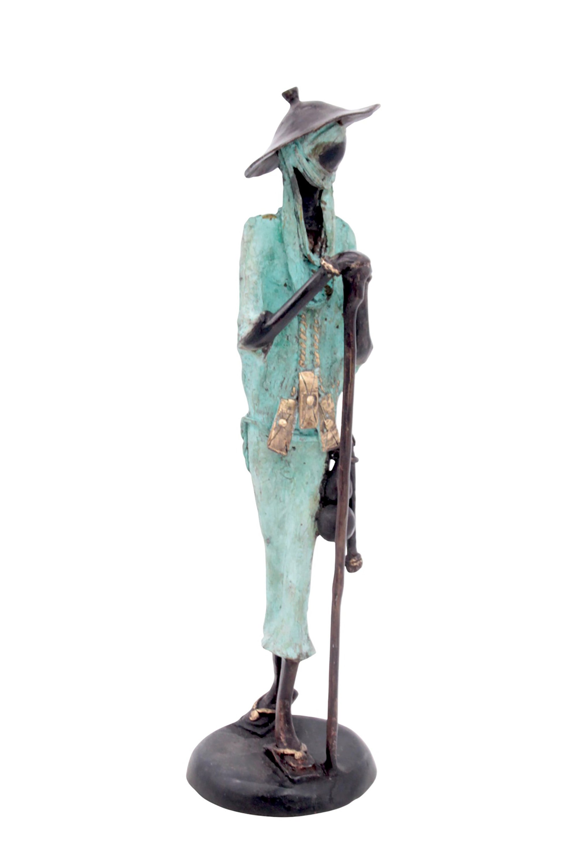 Shepherd 40 cm turquoise n°2 