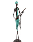 Man 55 cm turquoise n°1 