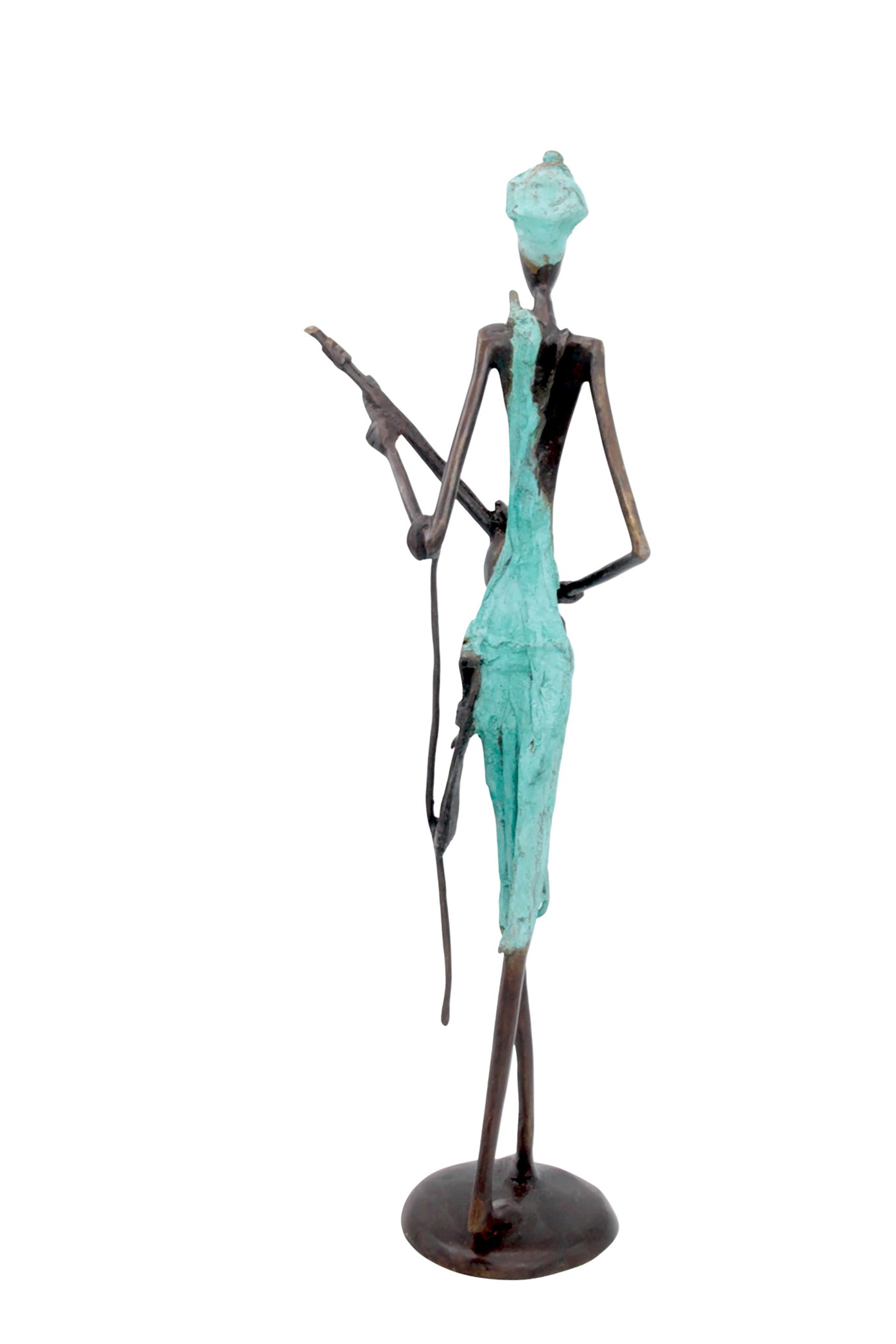 Man 55 cm turquoise n°1 