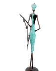 Man 55 cm turquoise n°1 